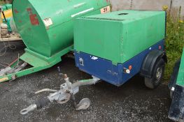 Compair C38 diesel driven mobile air compressor
Year: 2005
S/N: 10359490
Recorded Hours: 1262