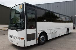 Volvo B10M Vanhool 52 seat luxury coach
Registration Number: M654 KVU
Date of Registration: 01/