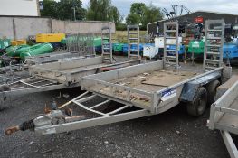 Indespension 10ft x 5ft tandem axle plant trailer A501249