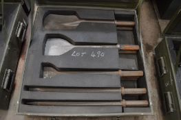 13 breaker steels in steel box Ex MOD