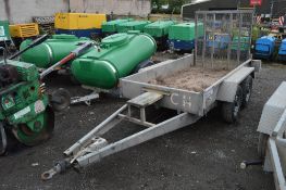 Indespension 8ft x 4ft tandem axle plant trailer A587482