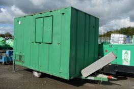 Ultra Secure 12' mobile welfare unit (groundhog)