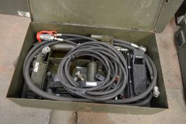 Hydraulic pump kit in steel box Ex MOD