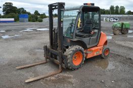 2007 Ausa CH150H diesel driven rough terrain fork lift truck