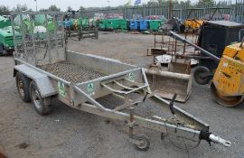 Indespension 8 ft x 4 ft twin axle plant trailer
S/N: 087112
A516688