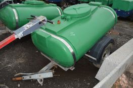 Trailer Engineering 250 gallon fast tow bowser water bowser *Hitch not attached* A501268
