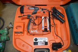 Paslode IM65 nail gun c/w spare battery, charger & carry case A591570