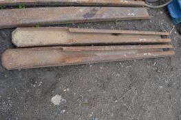 Pair of 5 ft steel fork extensions A330288