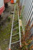 20 ft aluminium pole ladder
