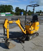 JCB 8008CTS 0.8 tonne rubber tracked micro excavator
Year: 2011
S/N: 764106
Recorded hours: