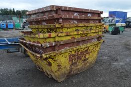 Steel skip
(3rd top in photograph)