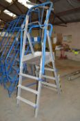 Clow aluminium step ladder A586637