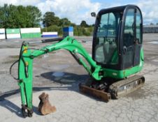 JCB 8018 1.5 tonne rubber tracked mini excavator
Year: 2009
S/N: 1543528
Recorded Hours: 845