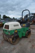 2008 Benford Terex TV 1200 double drum ride on roller