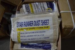 20 - 24ft x 3ft stair runner dust sheets
New & unused