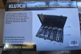 Klutch 130 piece threaded coil insert repair kit New & unused