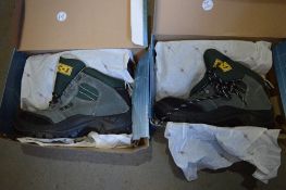 2 pairs of Almont safety boots size 7 New & unused