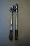 2 - Titan 1/2 inch drive extendable ratchets New & unused