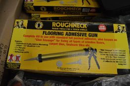 Roughneck flooring adhesive gun kit New & unused