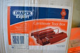 Draper Expert steel cantilever tool box New & unused