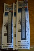 6 - Draper 150mm steel rulers New & unused