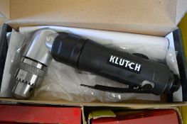 Klutch 90 degree pneumatic drill New & unused