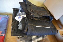 5 pairs of various Mascot work trousers