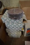 6 boxes of 100mm sanding discs New & unused