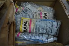 Box of various work gloves New & unused