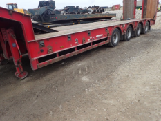 King GTS 56 4 axle step frame low loader trailer
Year: 2008
c/w plating certificate &