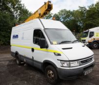 Iveco Daily 50 C13 MEWP panel van
Registration Number: AE06 KHU
Date of Registration: 27/04/