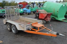 Indespension 8ft x 4ft tandem axle plant trailer
100401