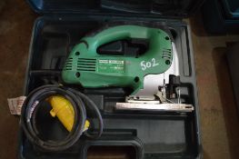 Hitachi 110v jigsaw c/w carry case KNT0013