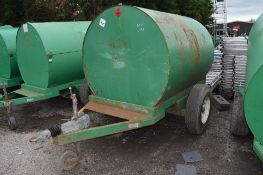 Trailer Engineering 500 gallon fast tow bunded fuel bowser
c/w hand pump, delivery hose & nozzle