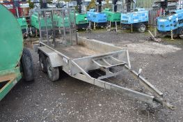Indespension 8ft x 4ft tandem axle plant trailer
S/N:088294
A523878