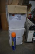 19 - 750ml orange line marking paint aerosols
New & unused