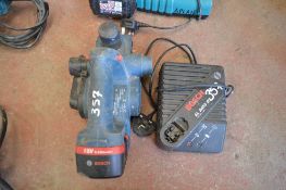 Bosch 18v cordless planer c/w charger P45048