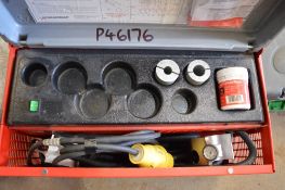 Rothenberger pipe freezing kit c/w carry case P46176