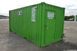 2+1 Toilet Inside 20ft x 8ft Shipping Container 
C/w keys