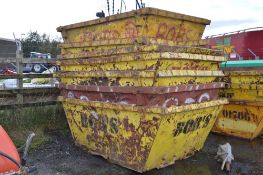 Steel skip
(Top in photograph)