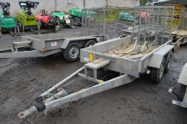 Indespension 8 ft x 4 ft tandam axle plant trailer
S/N: 102132
3073517