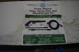 Pressure washer gun kit New & unused