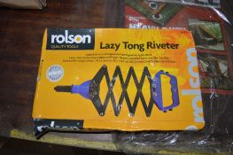 Rolson lazy tong rivetor New & unused