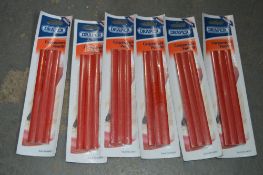 6 packs of Draper carpenters pencils New & unused