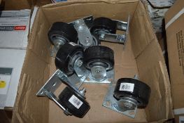 7 - 4 inch casters New & unused