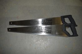 2 - Chunky 22 inch hard point saws New & unused