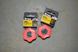 2 - Titan 3/8 inch drive finger ratchets New & unused