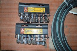 2 - 7 piece imperial socket sets New & unused