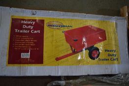 Heavy duty 500 lb capacity trailer cart Dimensions: 40 inch long x 32 inch wide x 13 inch high New &