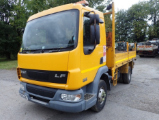 DAF 45-150 7.5 tonne tipper wagon
Registrtation Number: RX56 LGC
Date of Registration: 09/11/2006